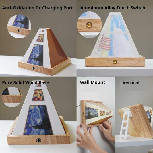 3D LED Illusion Wall Lamp - Wholesalus