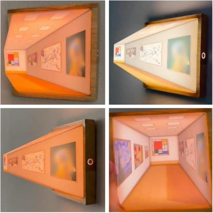 3D LED Illusion Wall Lamp - Wholesalus