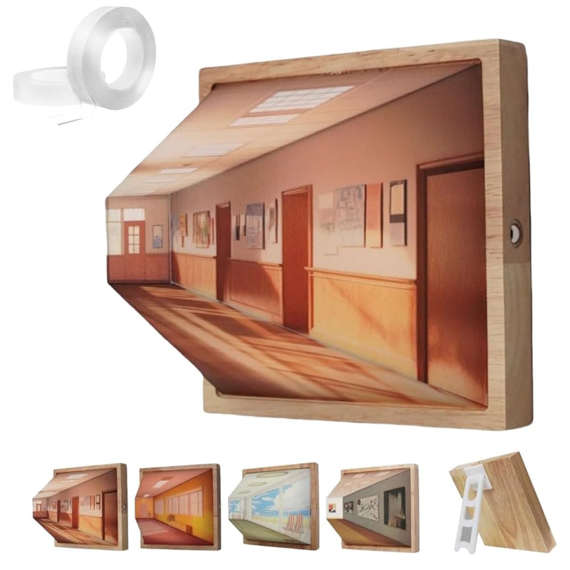 3D LED Illusion Wall Lamp - Wholesalus