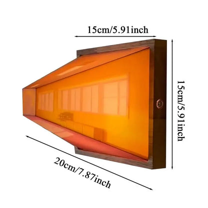 3D LED Illusion Wall Lamp - Wholesalus