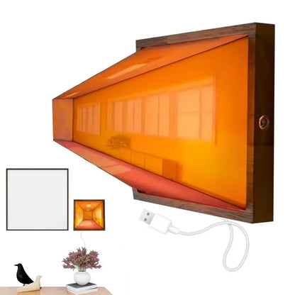 3D LED Illusion Wall Lamp - Wholesalus