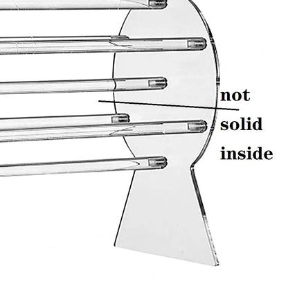 Acrylic Head Accessories Organizer - Wholesalus