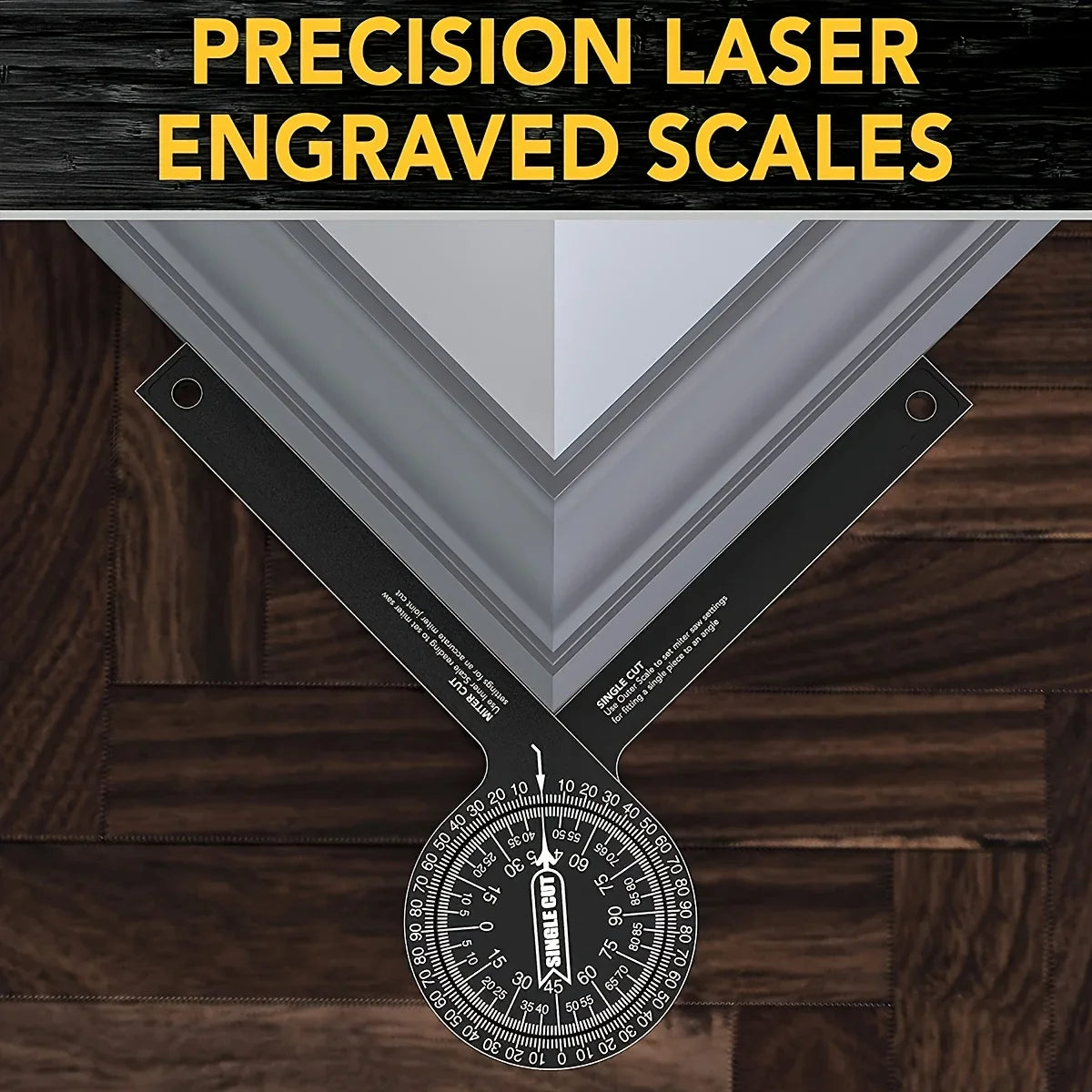 Adjustable Angle Measuring Protractor - Wholesalus