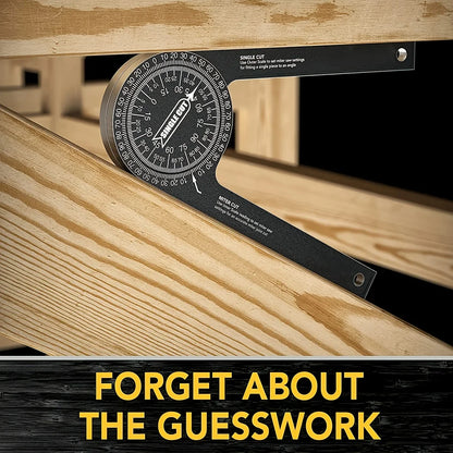 Adjustable Angle Measuring Protractor - Wholesalus