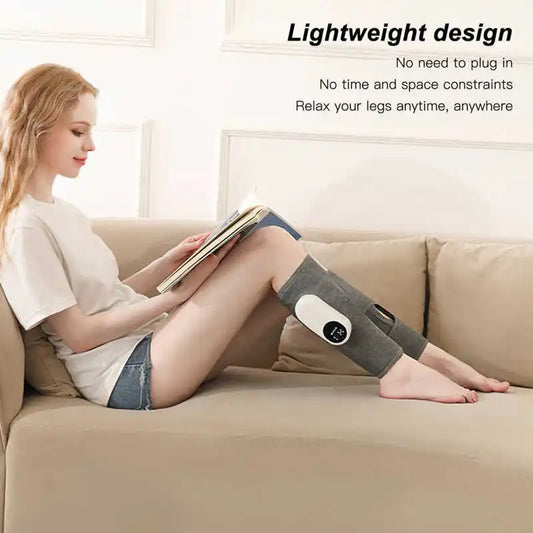 Adjustable Electric Heating Calf Massager - Wholesalus