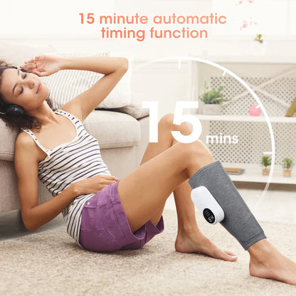 Adjustable Electric Heating Calf Massager - Wholesalus