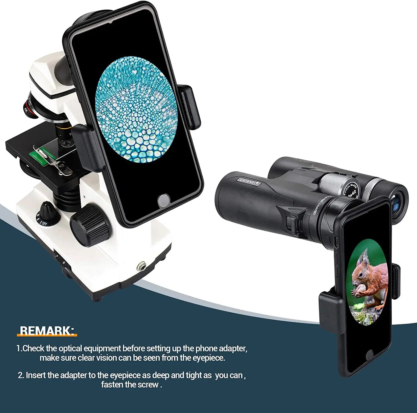 Adjustable Mobile SnapScope Connector Clip - Wholesalus