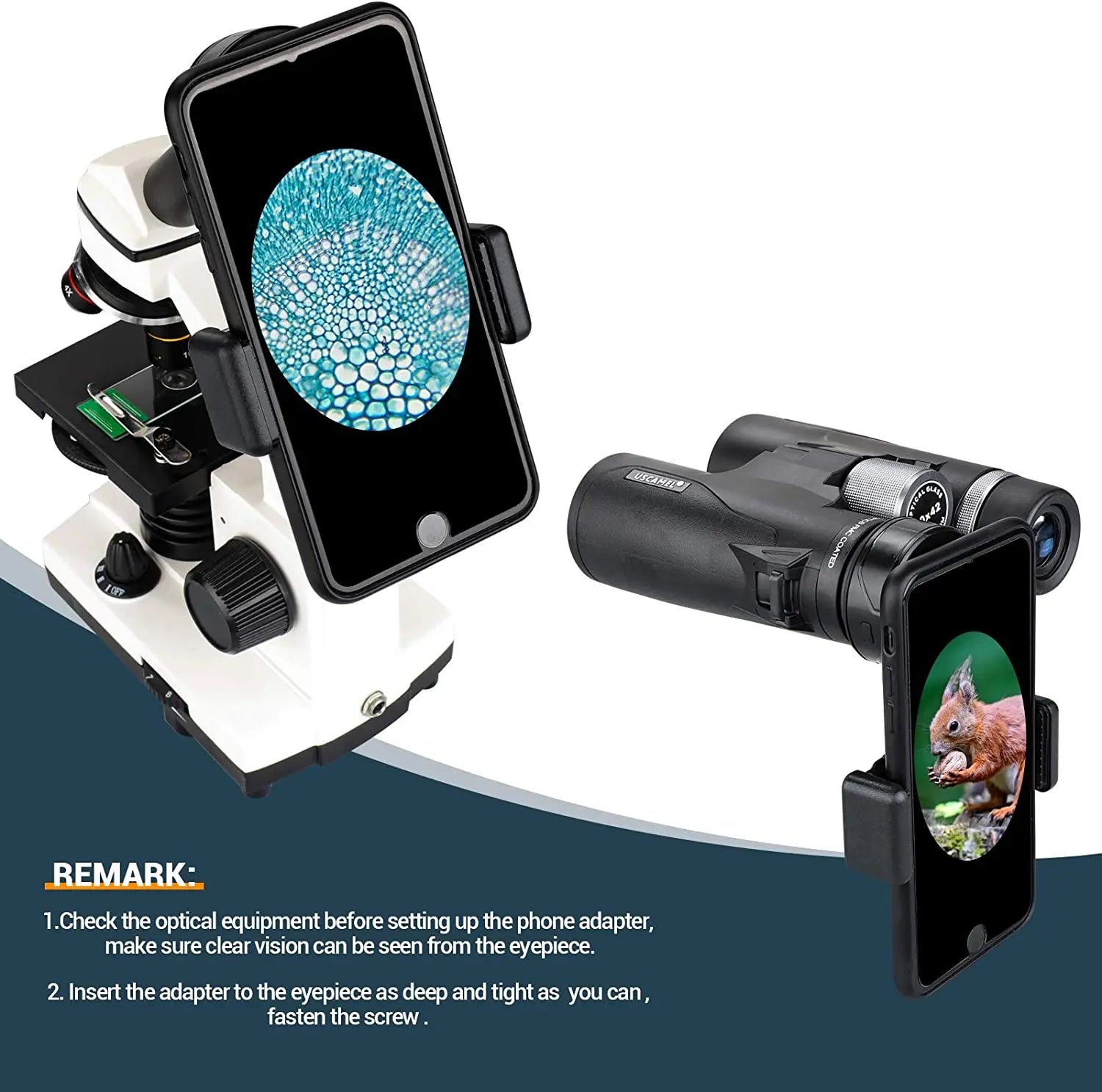 Adjustable Mobile SnapScope Connector Clip - Wholesalus