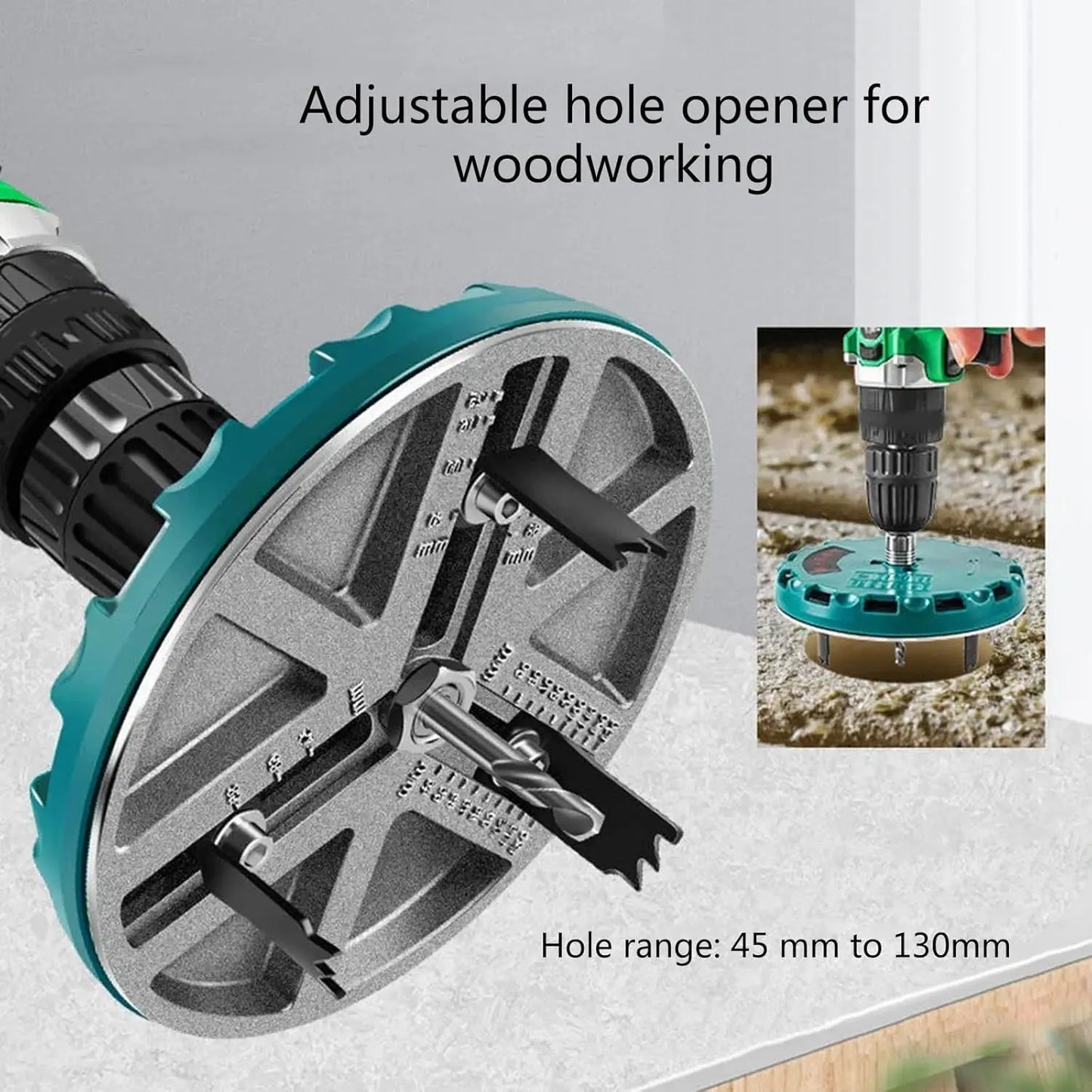 Adjustable Round Hole Opener Saw Tool - Wholesalus