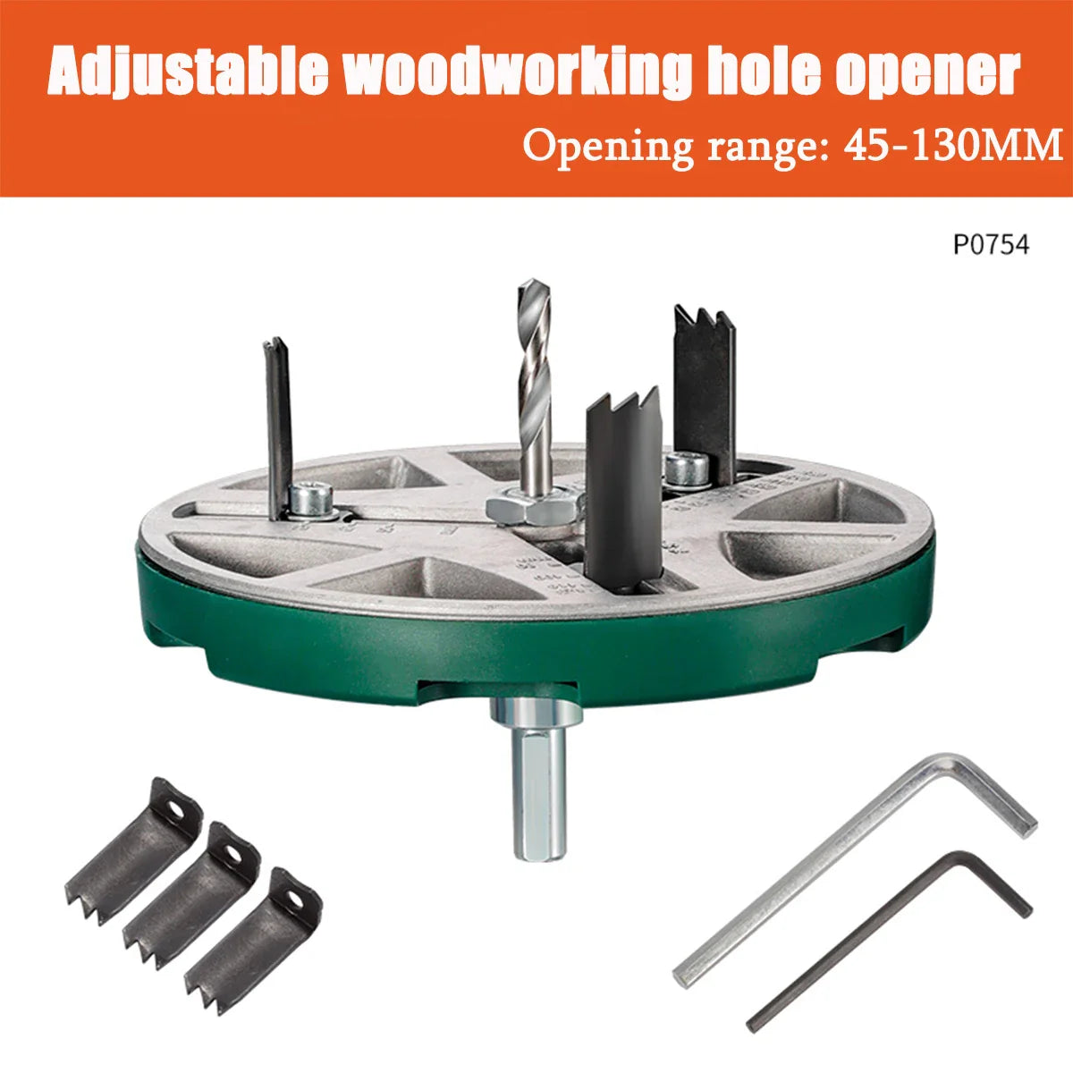Adjustable Round Hole Opener Saw Tool - Wholesalus