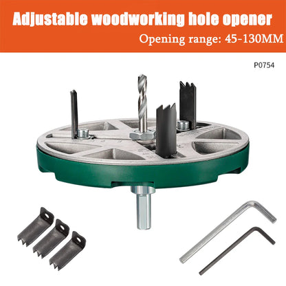 Adjustable Round Hole Opener Saw Tool - Wholesalus