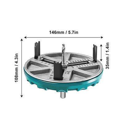 Adjustable Round Hole Opener Saw Tool - Wholesalus