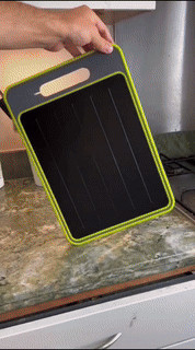 Aluminum Alloy Cutting Board with Knife Sharpener - Wholesalus