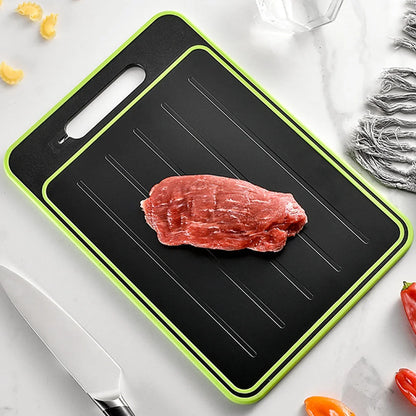 Aluminum Alloy Cutting Board with Knife Sharpener - Wholesalus