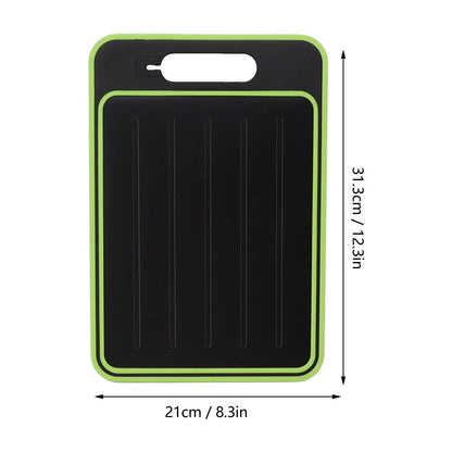 Aluminum Alloy Cutting Board with Knife Sharpener - Wholesalus