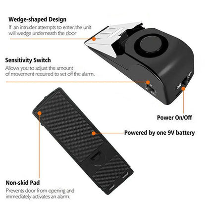 Anti-theft Door Stopper Alarm - Wholesalus