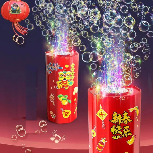 Automatic Fireworks Bubble Machine - Wholesalus