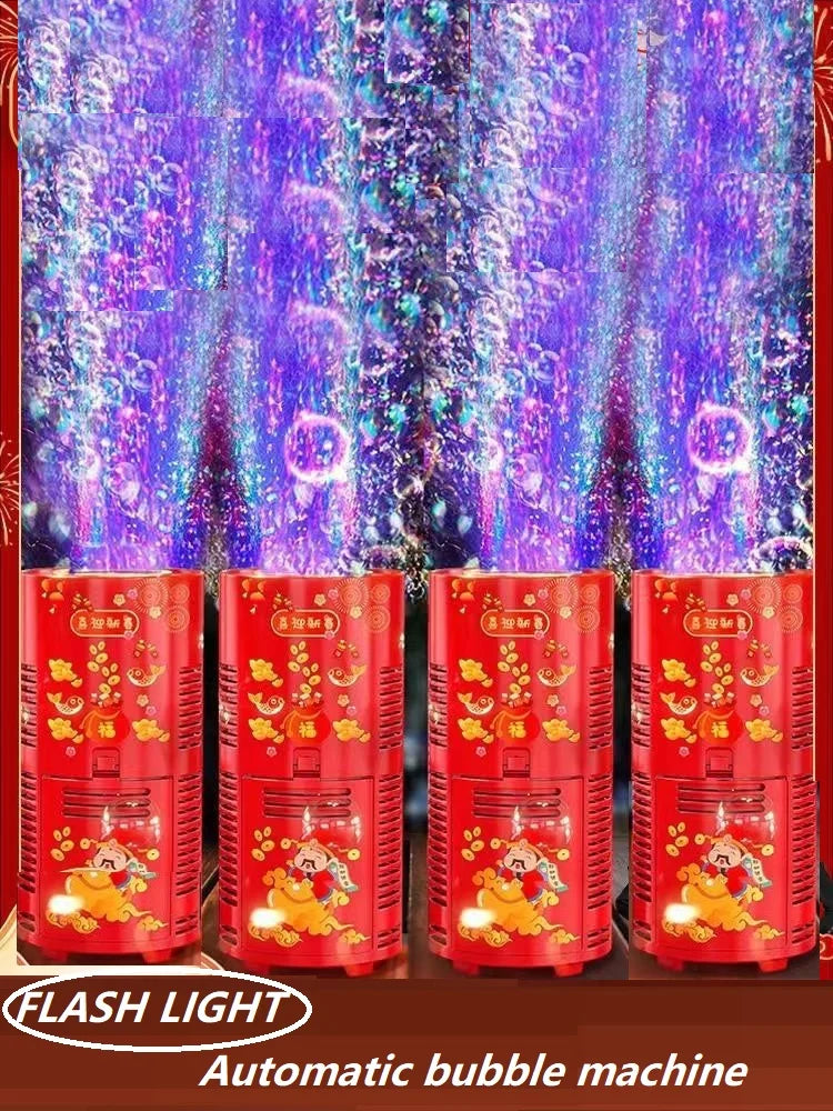 Automatic Fireworks Bubble Machine - Wholesalus