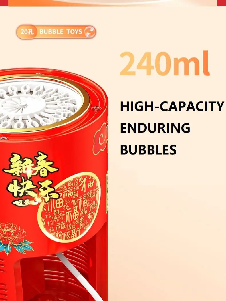 Automatic Fireworks Bubble Machine - Wholesalus