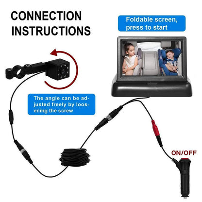Baby Monitor Car Rear View Camera - Wholesalus