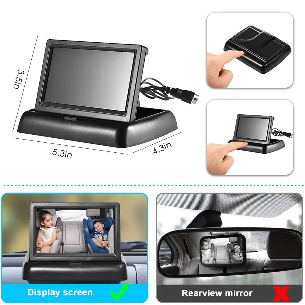 Baby Monitor Car Rear View Camera - Wholesalus