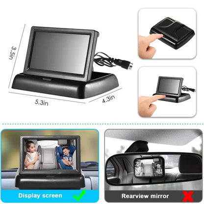 Baby Monitor Car Rear View Camera - Wholesalus