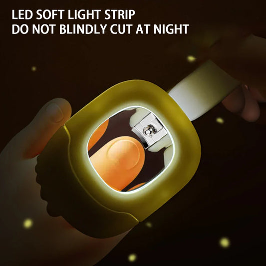 Baby Nail Clipper Magnifier With LED Light - Wholesalus