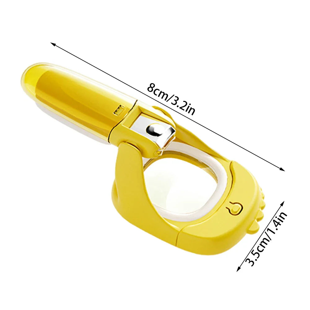 Baby Nail Clipper Magnifier With LED Light - Wholesalus