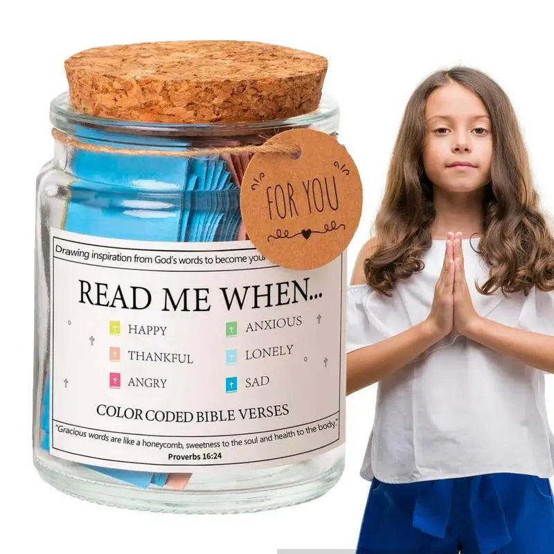Bible Verses Cards Jar - Wholesalus