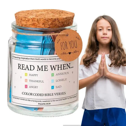 Bible Verses Cards Jar - Wholesalus