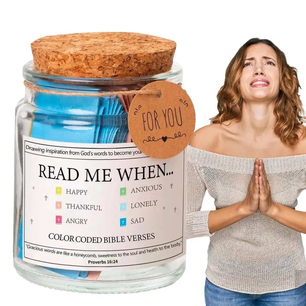 Bible Verses Cards Jar - Wholesalus