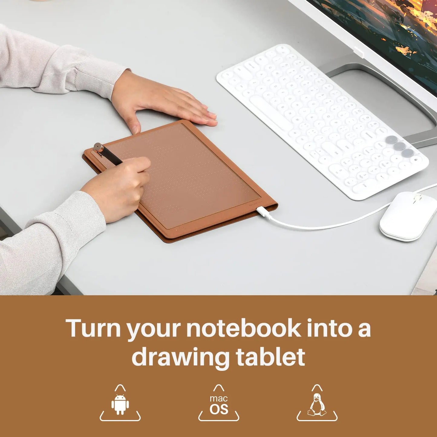 Bluetooth Electronic Digital Writing Pad With Pen - Wholesalus