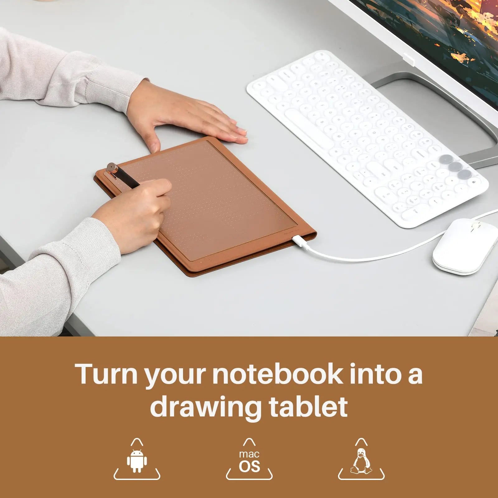 Bluetooth Electronic Digital Writing Pad With Pen - Wholesalus