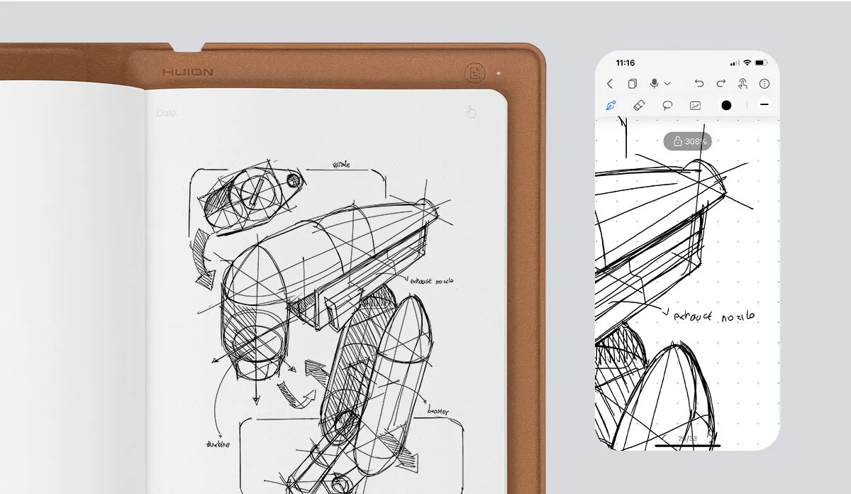 Bluetooth Electronic Digital Writing Pad With Pen - Wholesalus