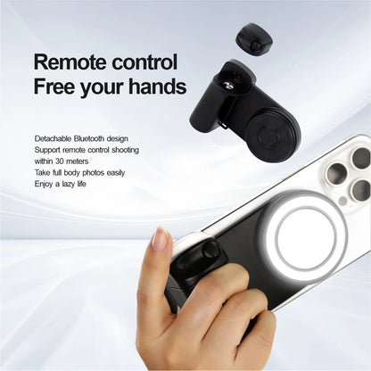 Bluetooth Magsafe Snapgrip with Fill Light - Wholesalus