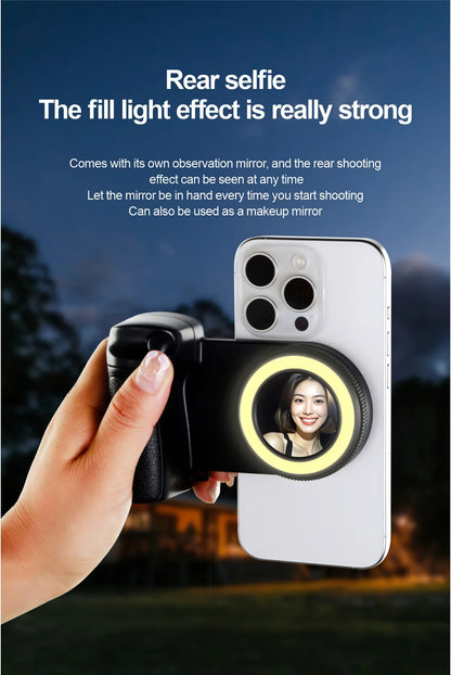 Bluetooth Magsafe Snapgrip with Fill Light - Wholesalus