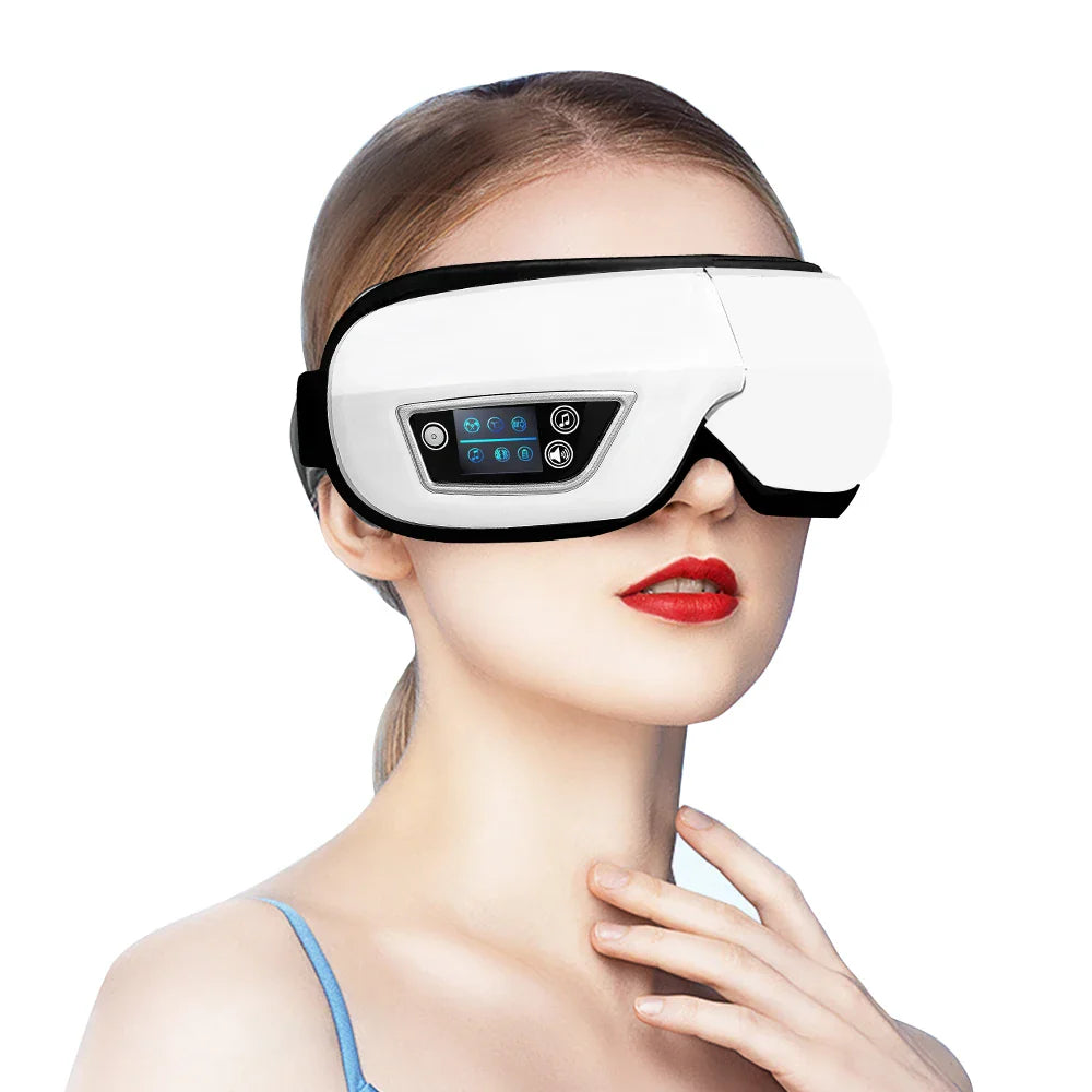 Bluetooth Music Hot Compress Eye Massager - Wholesalus