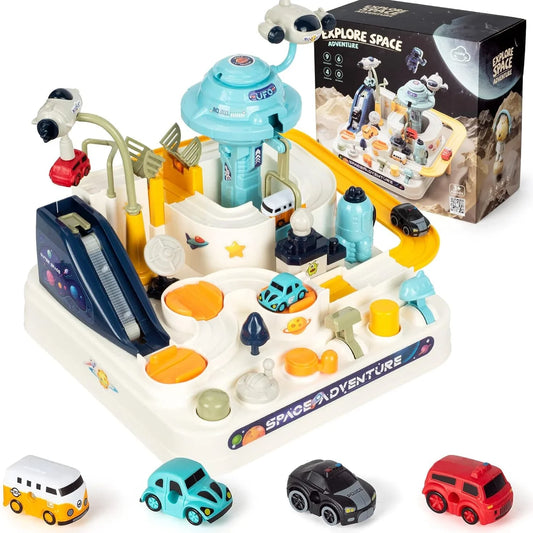 Car Adventure Vehicle Track Table Game - Wholesalus
