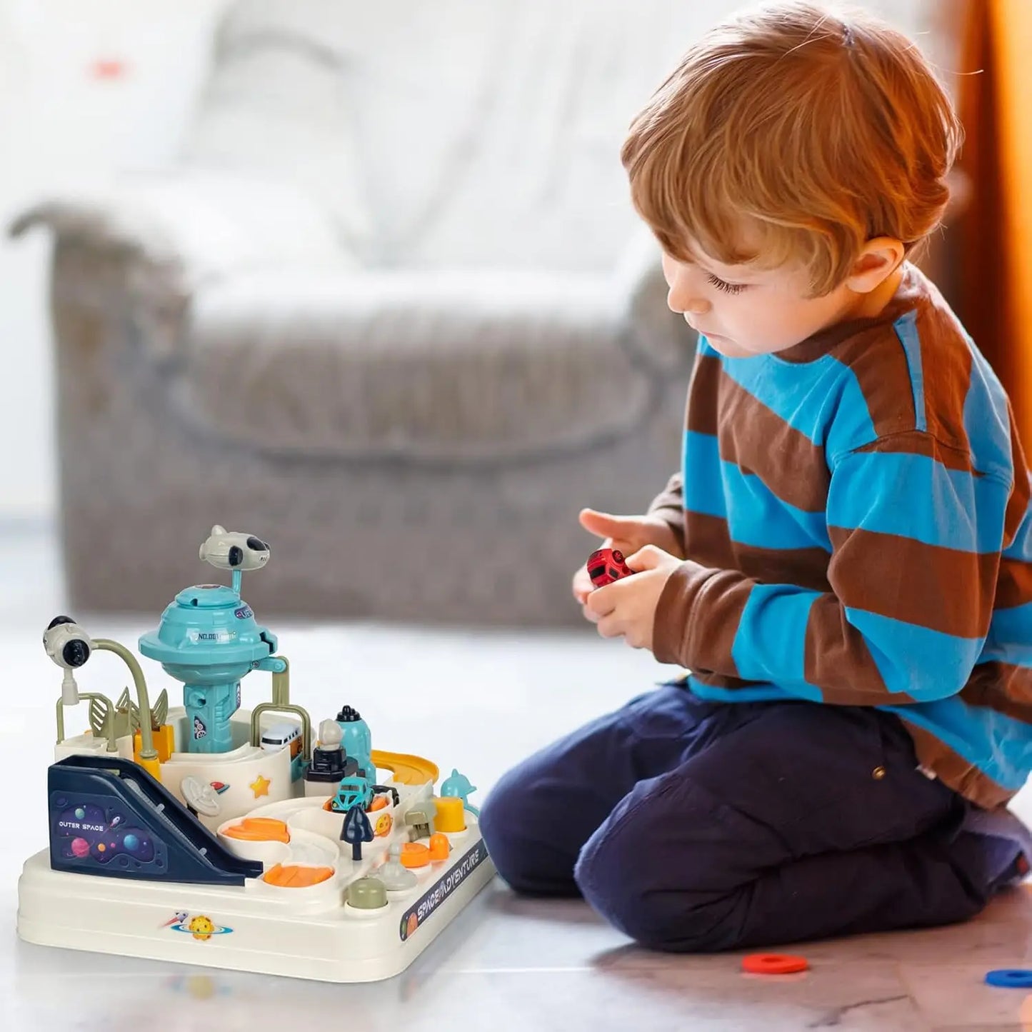 Car Adventure Vehicle Track Table Game - Wholesalus