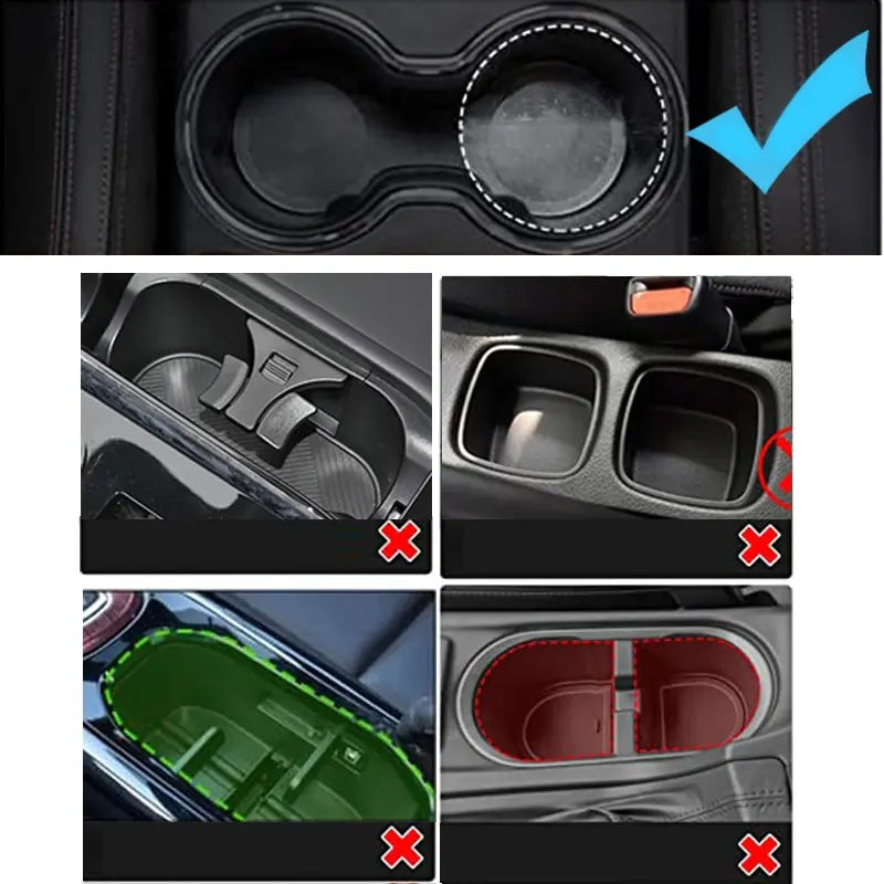 Car Cup Holder with Detachable Tray - Wholesalus