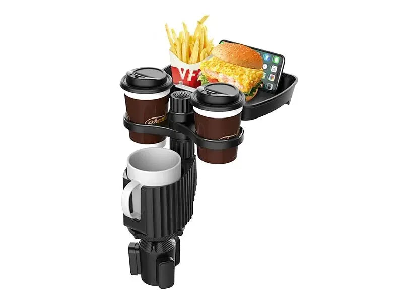 Car Cup Holder with Detachable Tray - Wholesalus