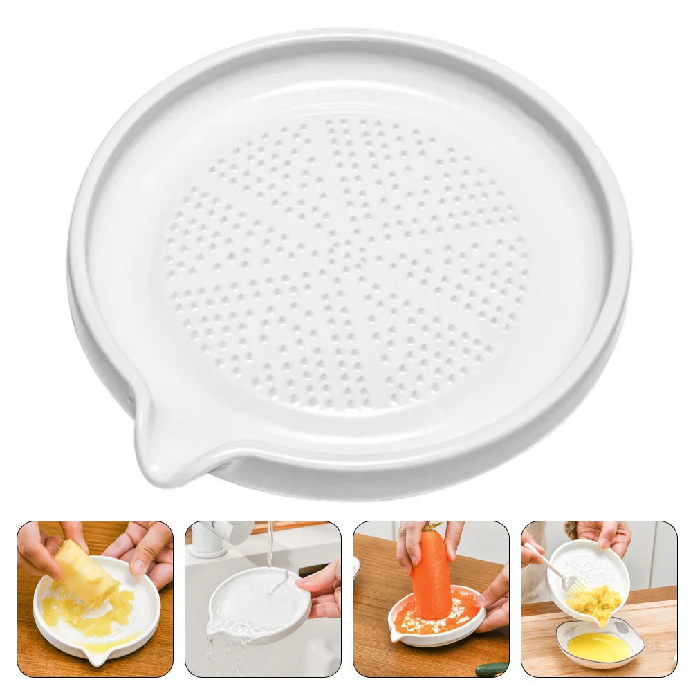 Ceramic Grater Plate - Wholesalus