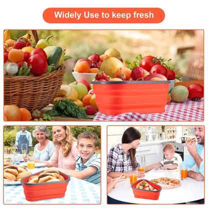 Collapsible Pizza Storage Container - Wholesalus