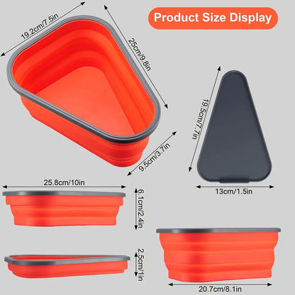 Collapsible Pizza Storage Container - Wholesalus