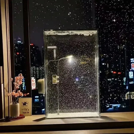 Crystal SnowFall Desktop Decor - Wholesalus