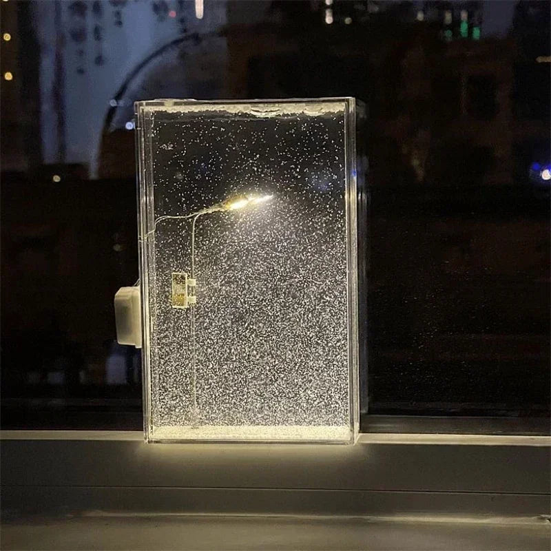 Crystal SnowFall Desktop Decor - Wholesalus