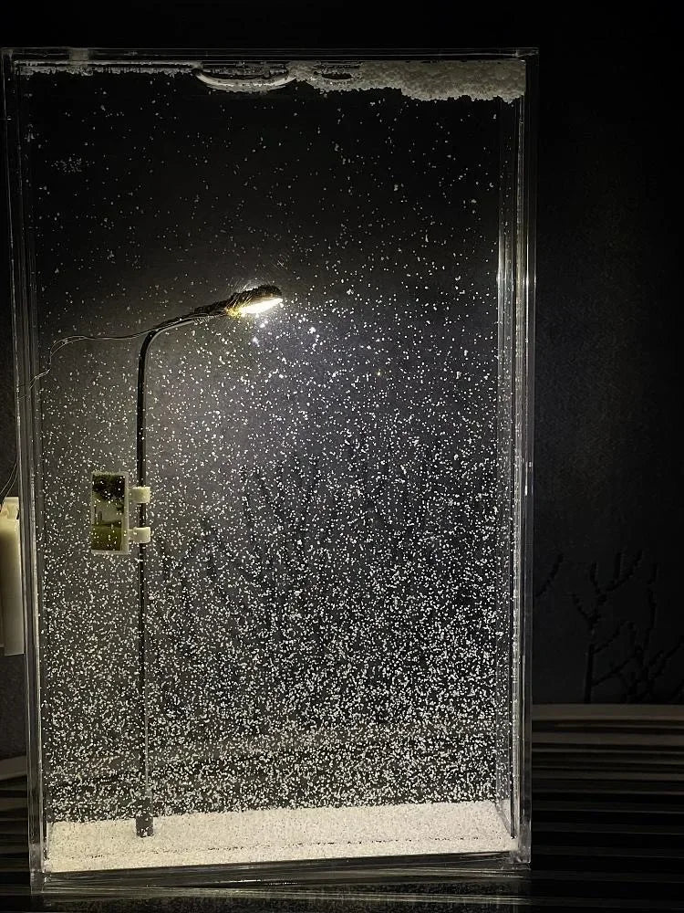 Crystal SnowFall Desktop Decor - Wholesalus