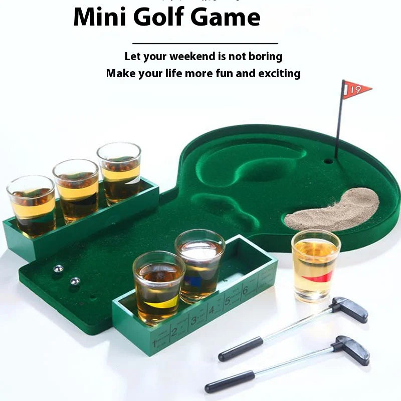 DeskTop Mini Golf Party Game - Wholesalus