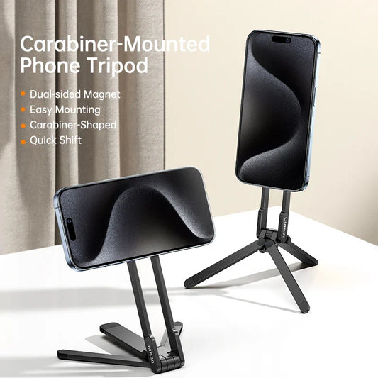 Double-Sided Magnetic Tripod Phone Holder - Wholesalus