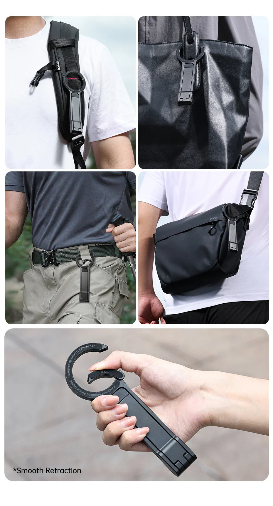 Double-Sided Magnetic Tripod Phone Holder - Wholesalus